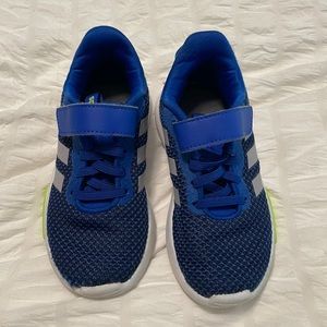 Adidas blue shoes kids